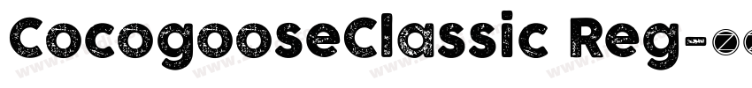 CocogooseClassic Reg字体转换